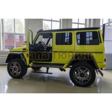 Пороги выдвижные электрические ОЕМ для Mercedes Benz G-class II (short) 2006-2018