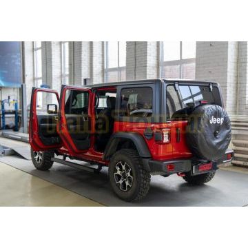 Пороги выдвижные электрические ОЕМ для JEEP Wrangler 4d JK (2007-2018)