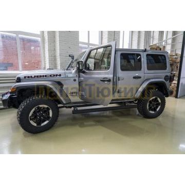 Пороги выдвижные электрические ОЕМ для JEEP Wrangler 4d JK (2007-2018)