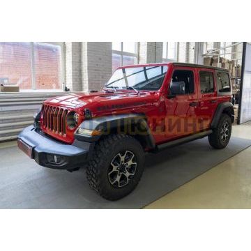 Пороги выдвижные электрические ОЕМ для JEEP Wrangler 4d JK (2007-2018)