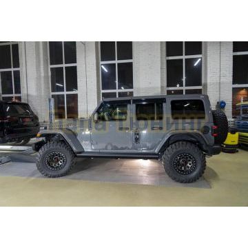 Пороги выдвижные электрические ОЕМ для JEEP Wrangler 4d JK (2007-2018)