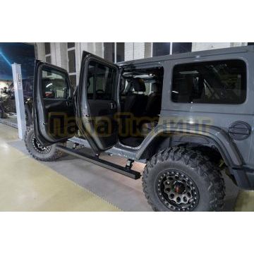Пороги выдвижные электрические ОЕМ для JEEP Wrangler 4d JK (2007-2018)