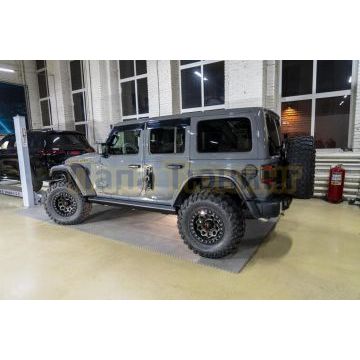 Пороги выдвижные электрические ОЕМ для JEEP Wrangler 4d JK (2007-2018)