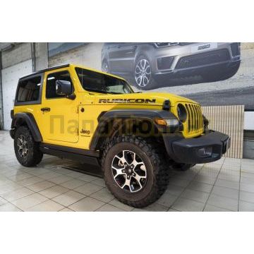 Пороги выдвижные электрические ОЕМ для JEEP Wrangler 3d 2018-