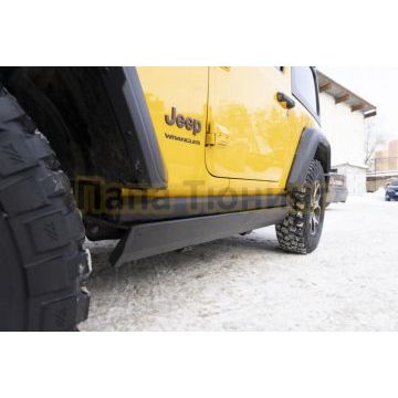 Пороги выдвижные электрические ОЕМ для JEEP Wrangler 3d 2018-