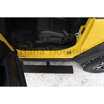 Пороги выдвижные электрические ОЕМ для JEEP Wrangler 3d 2018-