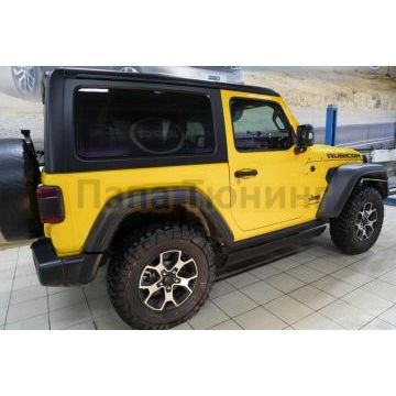 Пороги выдвижные электрические ОЕМ для JEEP Wrangler 3d 2018-