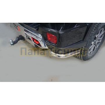 Защита задняя (уголки) 60,3 мм ТСС для Baic BJ40 2023-