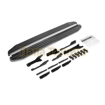 Порог-площадка "Premium" A193ALP + комплект крепежа, RIVAL, Exeed VX 2021-