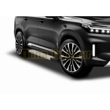 Порог-площадка "Start" F193AL + комплект крепежа, RIVAL, Exeed VX 2021-