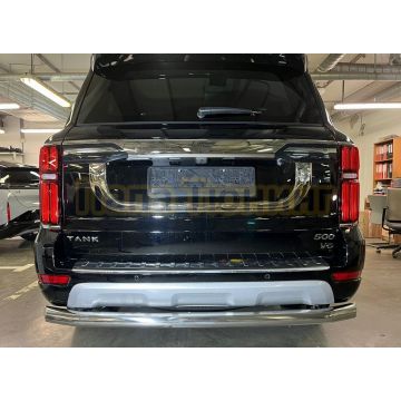 Защита заднего бампера d76 мм Папа Тюнинг для Tank 500 2023-