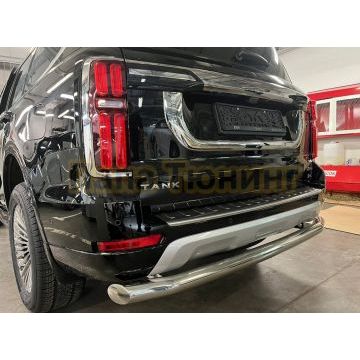 Защита заднего бампера d76 мм Папа Тюнинг для Tank 500 2023-