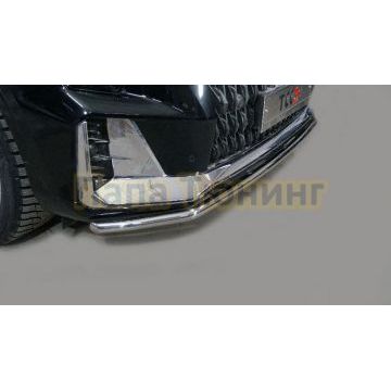 Защита передняя нижняя 42,4 мм ТСС для GAC GS8 2023-/GAC GS8 Hybrid 2023-