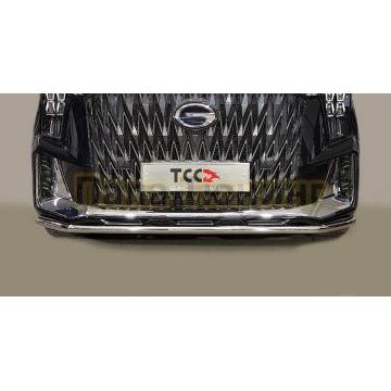 Защита передняя нижняя 42,4 мм ТСС для GAC GS8 2023-/GAC GS8 Hybrid 2023-