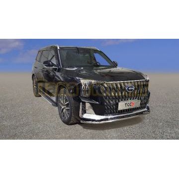 Защита передняя нижняя 42,4 мм ТСС для GAC GS8 2023-/GAC GS8 Hybrid 2023-