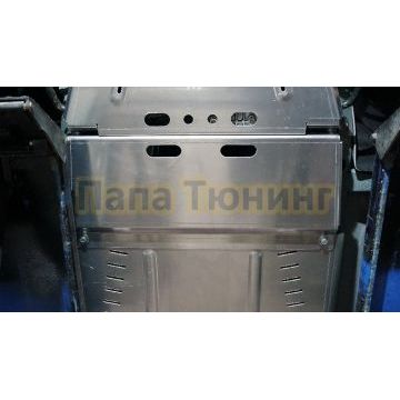 Защита КПП (алюминий) 4мм (устанавливается только совместно с ZKTCC00674 и ZKTCC00676) ТСС для Lada Niva Legend 2023-