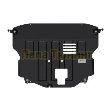 Защита картера и КПП сталь 2,5 мм Шериф для KIA Seltos 2019 - Защита картера и КПП сталь 2,5 мм Шериф для KIA Seltos 2019 -