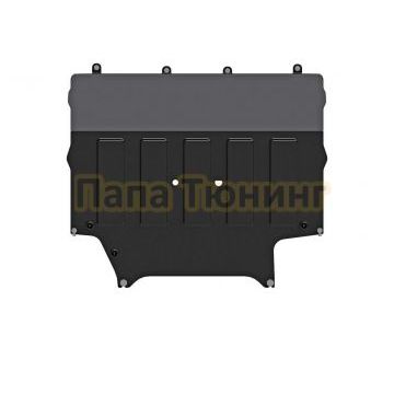 Защита картера и КПП сталь 2,0 мм Шериф для TOYOTA Corolla 2019 -