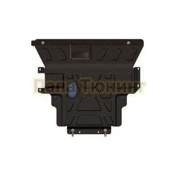 Защита картера и КПП сталь 2,0 мм Шериф для MAZDA 3 2003 - 2009 Защита картера и КПП сталь 2,0 мм Шериф для MAZDA 3 2003 - 2009