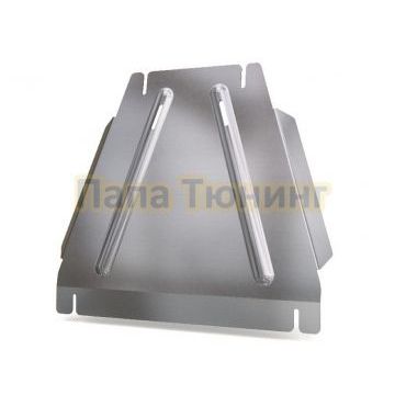 Защита КПП (алюминий) 4мм ТСС для Sollers Atlant (L1H1) 2023-