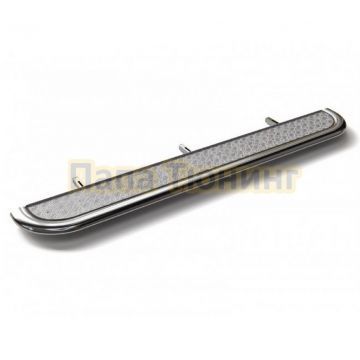 Порог с площадкой 42,4 мм ТСС для Sollers Atlant (L1H1) 2023-