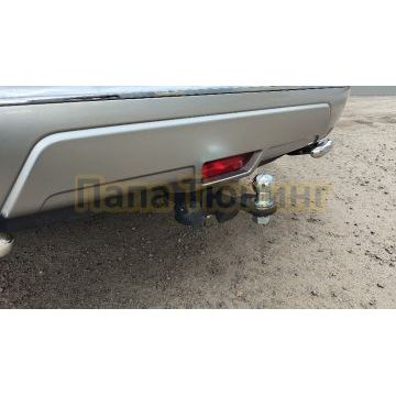 Фаркоп (оцинкованный, шар E нерж.) ТСС для Nissan X-Trail (T33) 2024-