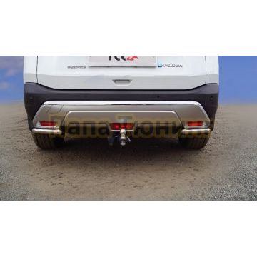 Фаркоп (оцинкованный, шар E) ТСС для Nissan X-Trail (T33) 2024-