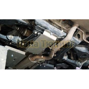 Защита заднего редуктора (алюминий) 4мм ТСС для Nissan X-Trail (T33) 2024-