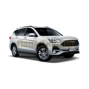 Порог-площадка "Black-Premium" A180ALB + комплект крепежа, RIVAL, Haval M6 2023-