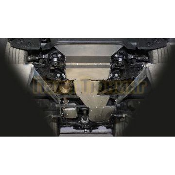 Защиты комплект (алюминий) 4мм (радиатор, картер, кпп, раздаточная коробка, бак) ТСС для Oting ПАЛАDИН 2024-