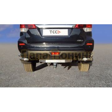 Защита задняя (уголки) 76,1/42,4 мм ТСС для Oting ПАЛАDИН 2024-