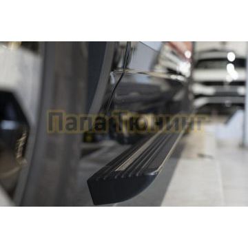 Пороги выдвижные электрические ОЕМ для Volkswagen Touareg II R Line (2011-2018)