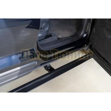 Пороги выдвижные электрические ОЕМ для Volkswagen Touareg II R Line (2011-2018)