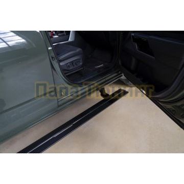 Пороги выдвижные электрические (ступень электрическая задняя) ОЕМ для Toyota Tundra III 2021-