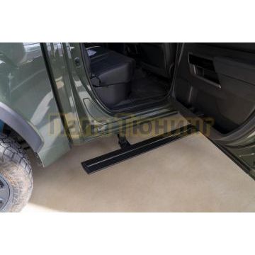 Пороги выдвижные электрические (ступень электрическая задняя) ОЕМ для Toyota Tundra III 2021-