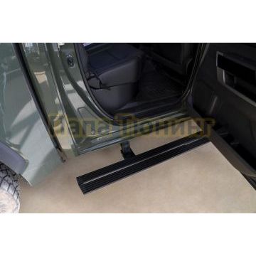 Пороги выдвижные электрические (ступень электрическая задняя) ОЕМ для Toyota Tundra III 2021-
