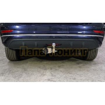 Фаркоп (оцинкованный, шар A нерж) ТСС для Geely Emgrand 2024-