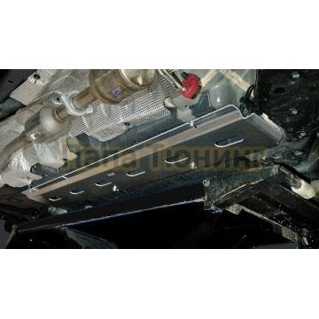Защита топливопровода (алюминий) 4мм ТСС для Geely Emgrand 2024-