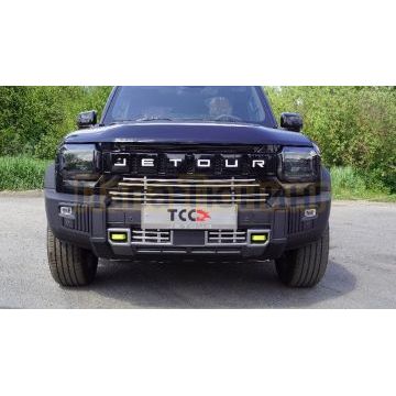 Решетка радиатора 16 мм 4 шт ТСС для Jetour T2 2024-