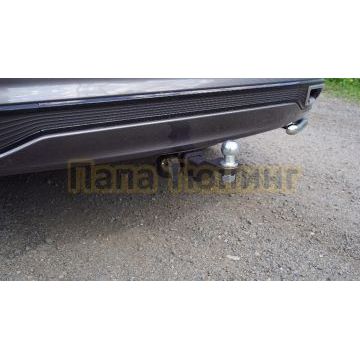 Фаркоп (оцинкованный, шар E нерж.) ТСС для Jaecoo J8 2024-