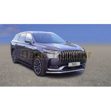 Защита передняя нижняя 60,3 мм ТСС для Jaecoo J8 2024-