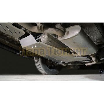 Защита бака и заднего редуктора (алюминий) 4мм ТСС для Chery Tiggo 9 2024-