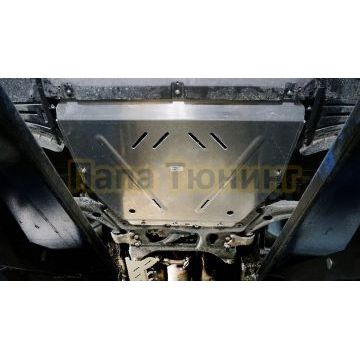 Защита картера и КПП (алюминий) 4мм ТСС для Chery Tiggo 9 2024-