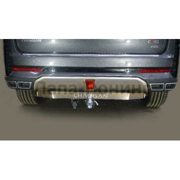 Фаркоп (оцинкованный, шар E, надпись Changan) ТСС для Changan CS95 2024-