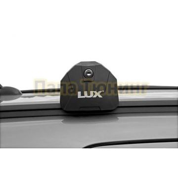 Багажник на крышу автомобиля LUX SCOUT серый для Chery Tiggo 7 I 2016-2020 на интегрированные рейлинги