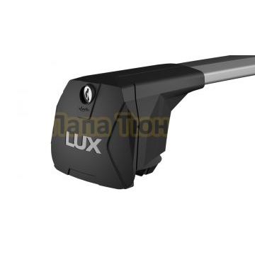 Багажник на крышу автомобиля LUX SCOUT-2 серый для Chery Tiggo 7 I 2016-2020 на интегрированные рейлинги