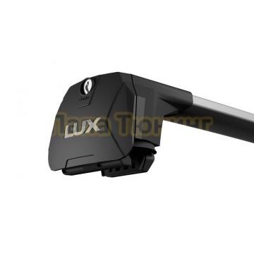 Багажник на крышу автомобиля LUX SCOUT-2 серый для Chery Tiggo 7 I 2016-2020 на интегрированные рейлинги