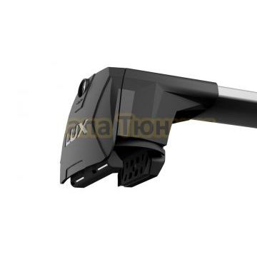 Багажник на крышу автомобиля LUX SCOUT-2 серый для Chery Tiggo 7 I 2016-2020 на интегрированные рейлинги