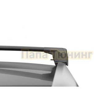 Багажник на крышу автомобиля LUX SCOUT-2 черный для Chery Tiggo 7 I 2016-2020 на интегрированные рейлинги