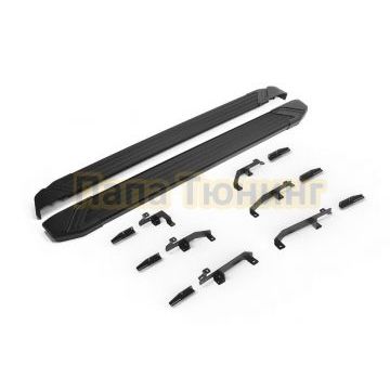 Порог-площадка "Black Start" для Jetour X70 Plus 2023-/Soueast S07 2024-